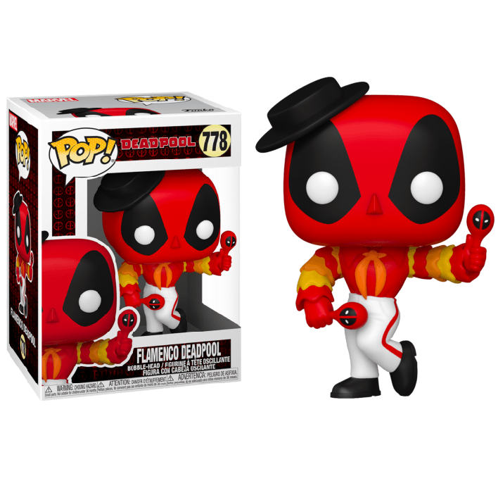 Funko Pop Marvel Deadpool 30Th 778 - Flamenco Deadpool Special Edition Sigillato