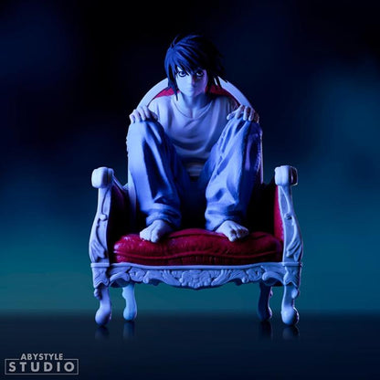 ABYSTYLE - SFC: DEATH NOTE 06 "L" SUPER FIGURE 30cm STATUETTA ANIME COLLEZIONE