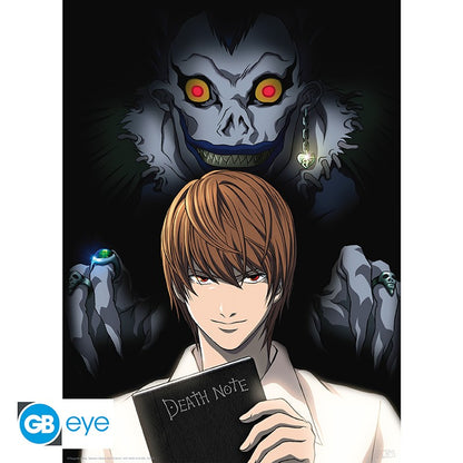 Abystyle (Death Note) Set 2 Chibi Poster: "Light E Death Note" (52x38) Gb Eye