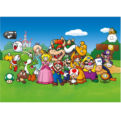 Winning Moves Brothers Puzzle Super Mario and Friends - Puzzle 500 Pezzi