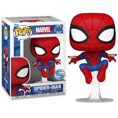 Funko Pop! Marvel (1454) Spider-Man Web Swing Spidey Special Edition Figure 9Cm