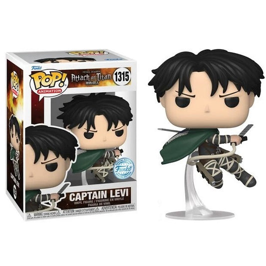 Funko Pop ! Animation - Attack On Titan - (1315) Captain Levi Ackerman Special