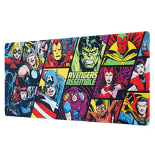 Marvel Personaggi Avengers Tappetino Scrivania per Tastiera e Mouse Pad Gaming Deskmat XXL