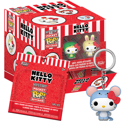 Funko Pop ! Keychain: Hello Kitty (Animals) Portachiavi a Sorpresa da Collezione