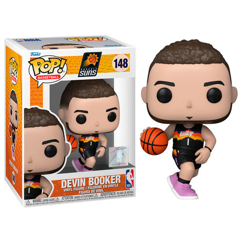 Funko Pop ! Basketball Suns Nba - Devin Booker (148) Vinyl Figure Phoenix Db1