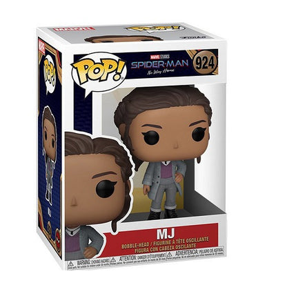 Funko Pop Spider-Man No Way Home 924 Mj Statuetta Marvel Action Figure Nuovo