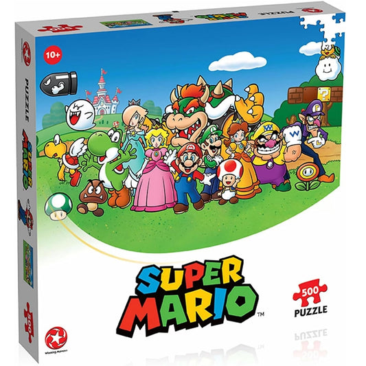 Winning Moves Brothers Puzzle Super Mario and Friends - Puzzle 500 Pezzi