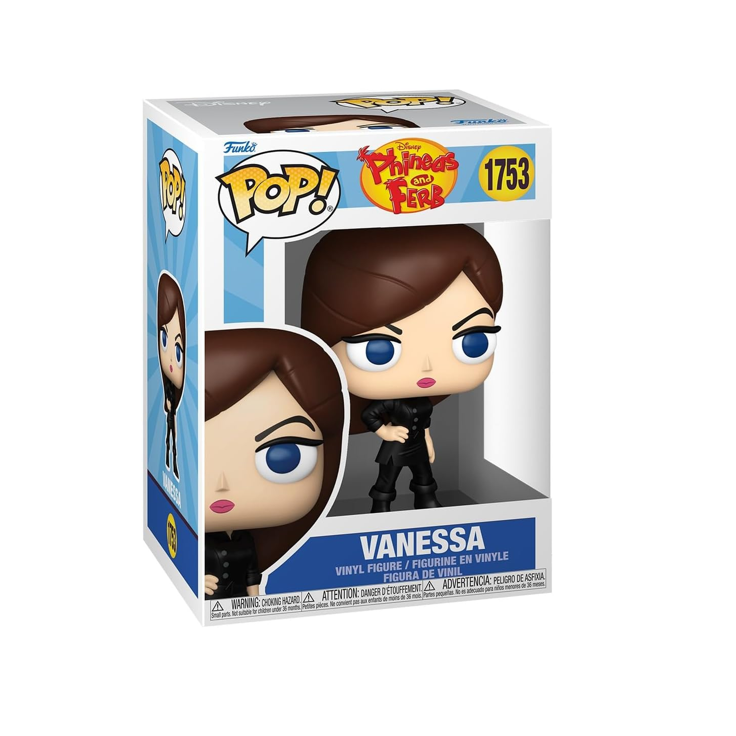 Funko Pop! Disney: Phineas and Ferb (1753) Vanessa Figure - Vinyl 9cm