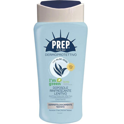 Prep - Crema Solare Doposole Viso Corpo Idratante Lenitiva Con Aloe Vera 400Ml