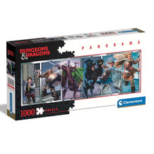Clementoni - Dungeons & Dragons Puzzle Panoramico Compagni della Sala - 1000 pz