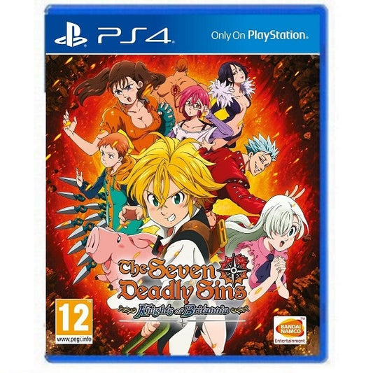 The Seven Deadly Sins Knights Of Britannia Ps4 Videogioco Playstation 4 Import