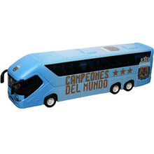 Sockers - Autobus (Argentina) - Modellino Action Figure Football/Calcio da Collezione Pullman 20cm Champions World Cup - Messi Campeones Del Mundo