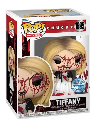 Funko Pop ! Movies Horror Bride Of Chucky (1673) - Tiffany Bloody Special Ed 9Cm