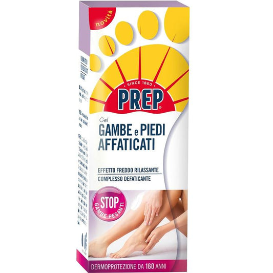 Prep - Gel Gambe E Piedi Affaticati Con Effetto Freddo Rilassante E Rinfrescante