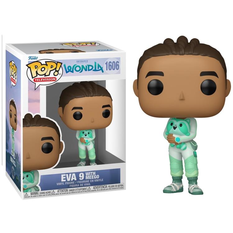 Funko Pop ! Disney Television Skydance Wondla (1606) Eva 9 With Meego Figure 9Cm