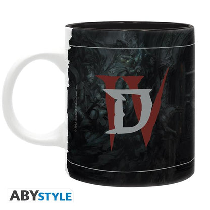 ABYSTYLE TAZZA: "DIABLO IV" MUG BICCHIERE PER TÈ CAFFÈ CERAMICA CON MANICO 320ML