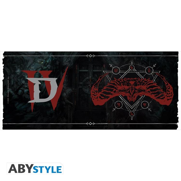 ABYSTYLE TAZZA: "DIABLO IV" MUG BICCHIERE PER TÈ CAFFÈ CERAMICA CON MANICO 320ML