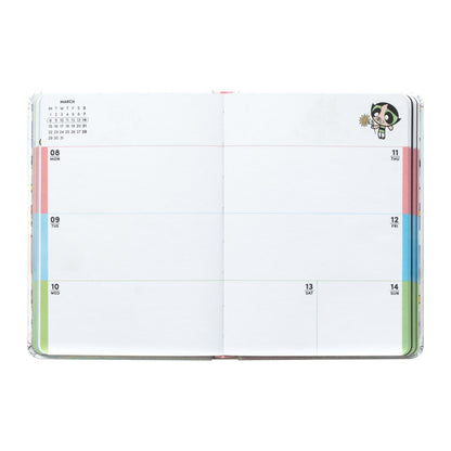 Le Superchicche - Diario Scolastico Scuola 2026 2027 Università/Superiore - Agenda Settimanale A6 17 Mesi Weekly Planner con Copertina Rigida, Stickers e Tasca Interna hardcover