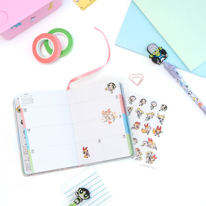 Le Superchicche - Diario Scolastico Scuola 2026 2027 Università/Superiore - Agenda Settimanale A6 17 Mesi Weekly Planner con Copertina Rigida, Stickers e Tasca Interna hardcover