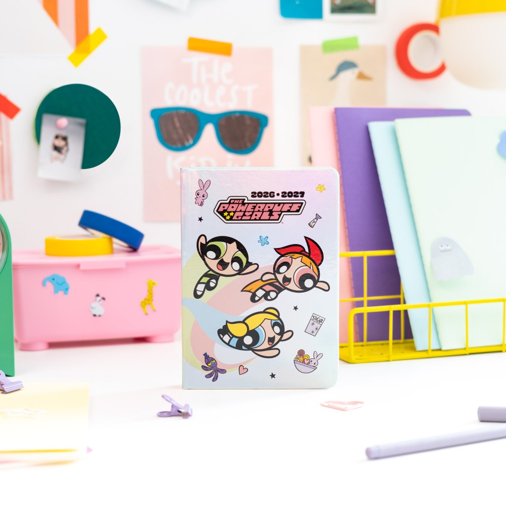 Le Superchicche - Diario Scolastico Scuola 2026 2027 Università/Superiore - Agenda Settimanale A6 17 Mesi Weekly Planner con Copertina Rigida, Stickers e Tasca Interna hardcover