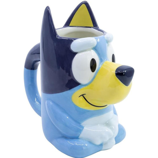 Stor Bluey - Tazza In Ceramica 3D Mug 385Ml Da Caffè Tè Tisane Cioccolata Calda