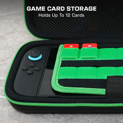 Turtle Beach - PlayTrek Travel Case (Donkey Kong) Custodia Ufficiale Protettiva da viaggio per Console Nintendo Switch 1 e 2 / OLED