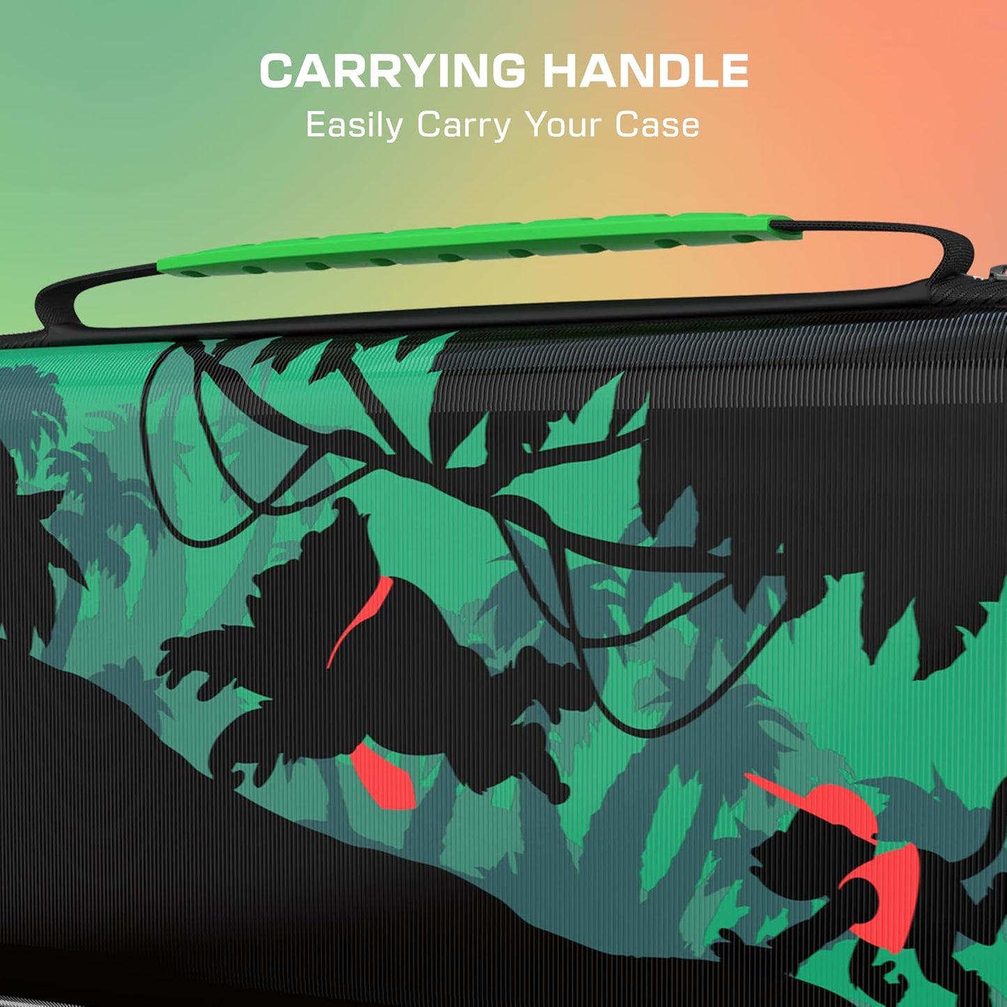 Turtle Beach - PlayTrek Travel Case (Donkey Kong) Custodia Ufficiale Protettiva da viaggio per Console Nintendo Switch 1 e 2 / OLED