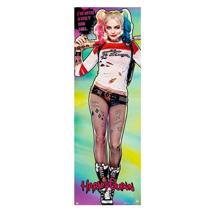 Door Poster Dc (Suicide Squad) Harley Quinn Daddys Lil Monster 53x158 cm Porta