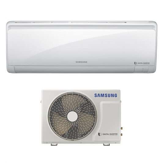 Samsung Climatizzatore Split System Bianco 8 Poli AR12RXFPEWQNEU+AR12RXFPEWQXEU