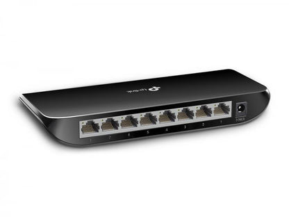 Tp-Link Switch Gigabit 8 Porte Hub Rete Lan 10/100/1000Mbps Tl-Sg1008D Ethernet