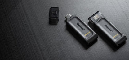 Kingston Pendrive Datatraveler 128Gb Usb 3.1 + Type C Dt70/128Gb Chiavetta Usb