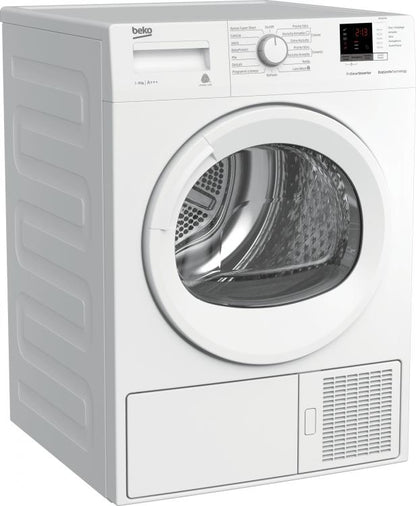 BEKO ASCIUGATRICE 8KG YOUNG SMART A+++ INVERTER POMPA CALORE DISPLAY DRX837WI