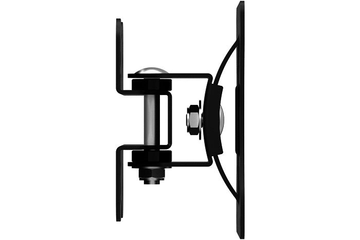 Tecno Staffa Tv Snodabile Universale Televisore Led Parete Nero 10/26 Pollici