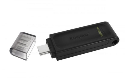 Kingston Pendrive Datatraveler 128Gb Usb 3.1 + Type C Dt70/128Gb Chiavetta Usb