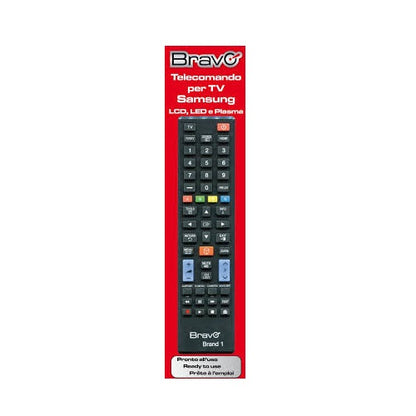 BRAVO TELECOMANDO UNIVERSALE PER TV SAMSUNG LED LCD PLASMA TELEVISORI SMART