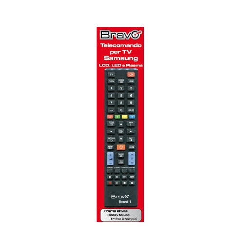 BRAVO TELECOMANDO UNIVERSALE PER TV SAMSUNG LED LCD PLASMA TELEVISORI SMART