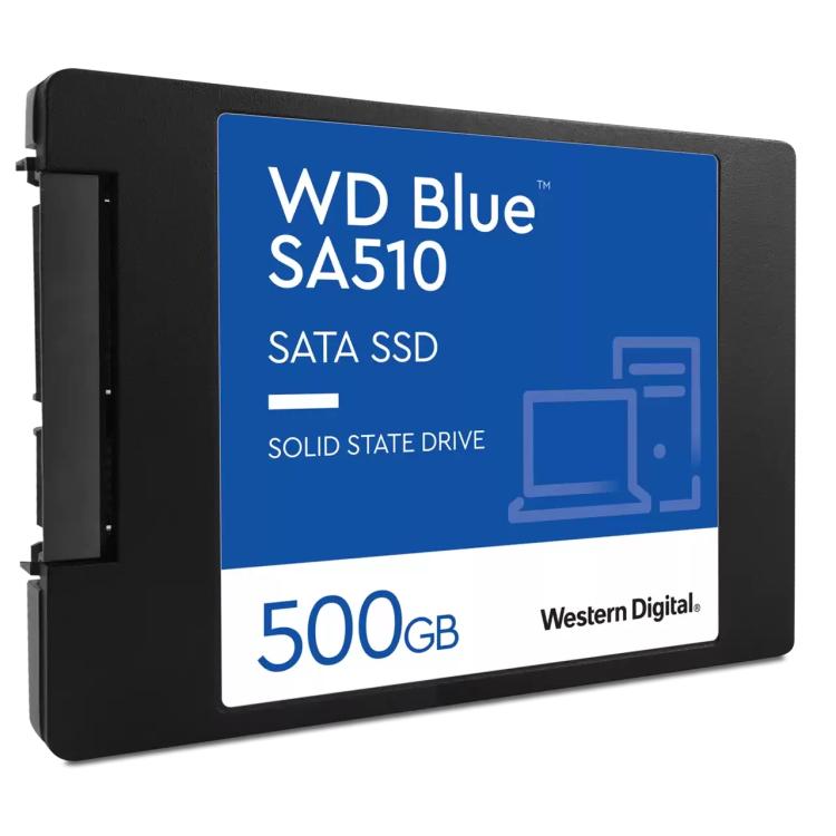 Wd Blue Hdd Ssd 2.5" 500Gb Sata 6Gb/S Wds500G3B0A Sata Iii Hard Disk Pc Desktop