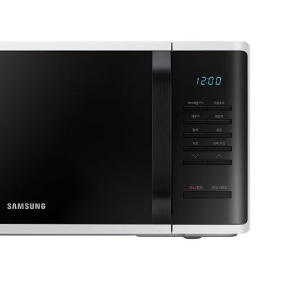 Samsung Forno A Microonde 23Lt 800W Nero/Bianco Ms23K3513Aw Schermo Led