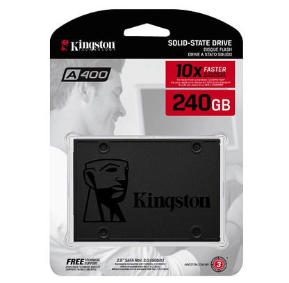 Kingston Hdd Ssd 2.5" 240Gb A400 Sa400S37/240G 2.5" Sata Memory Pc Computer