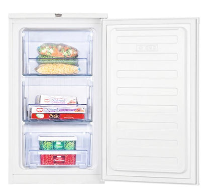 BEKO CONGELATORE VERTICALE 65LT BIANCO 3 CASSETTI FS166020 LIBERA INSTALLAZIONE