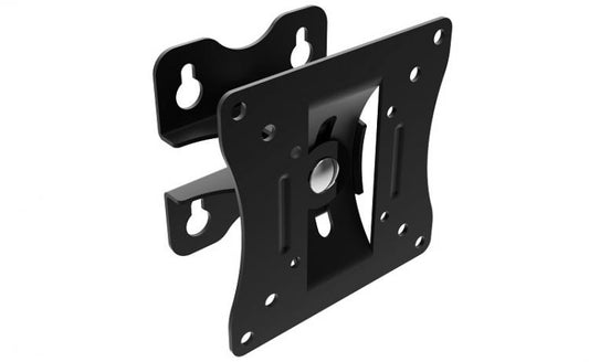 Tecno Staffa Tv Snodabile Universale Televisore Led Parete Nero 10/26 Pollici