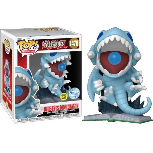 Funko Pop ! Animation - Yu-Gi-Oh - (1478) Blue Eyes Toon Dragon Glows Special