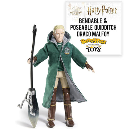 Bendyfigs - Quidditch Harry Potter (Draco Malfoy) Serie 2 Action Figure 16cm Noble Collection