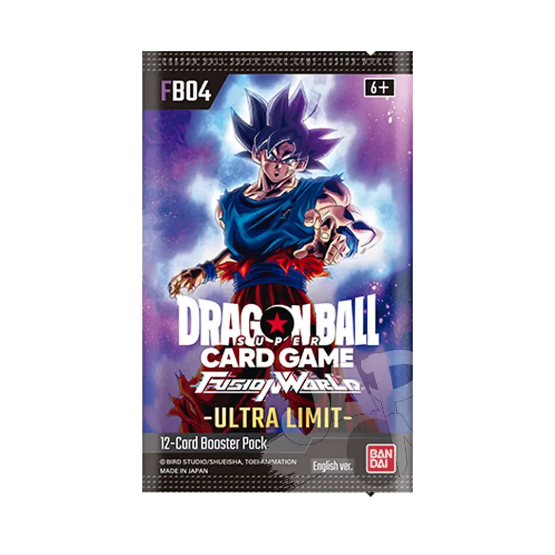 Dragon Ball Super Card Fusion World FB-04 JAP Box 24 Buste Tcg Ultra Limit