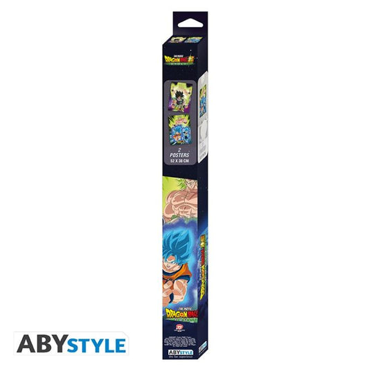 ABYSTYLE (DRAGON BALL SUPER MOVIE) SET 2 CHIBI POSTER: "BROLY" (52X38) GB EYE