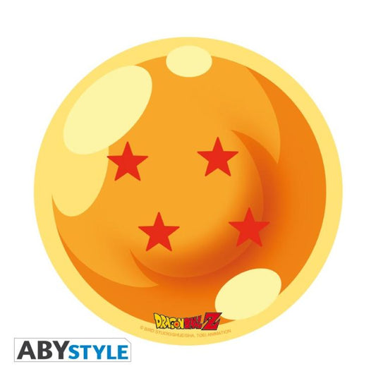 ABYSTYLE - Dragon Ball (Sfera del Drago 4 Stelle) Tappetino Mouse 23 cm Mousepad