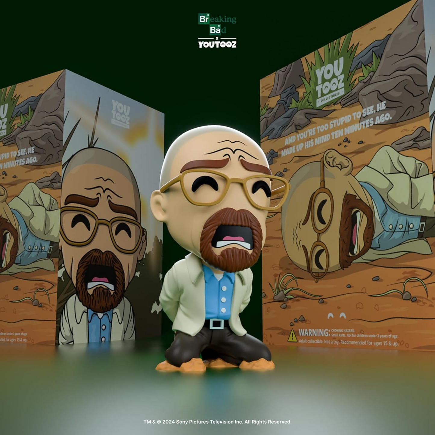 You Tooz Breaking Bad - Walter White "Ozymandias" Vinyl Figure 9 cm
