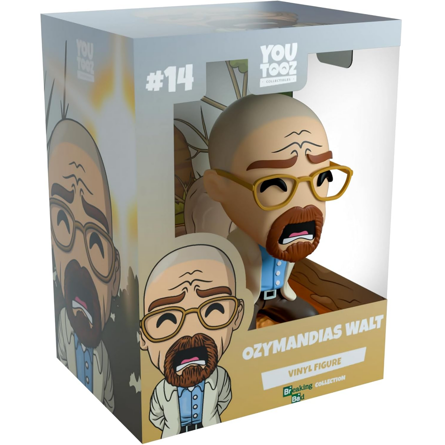 You Tooz Breaking Bad - Walter White "Ozymandias" Vinyl Figure 9 cm