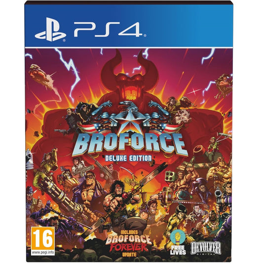 Broforce Deluxe Edition PS4 - Gioco Playstation 4 Eu ITA Nuovo Sigillato
