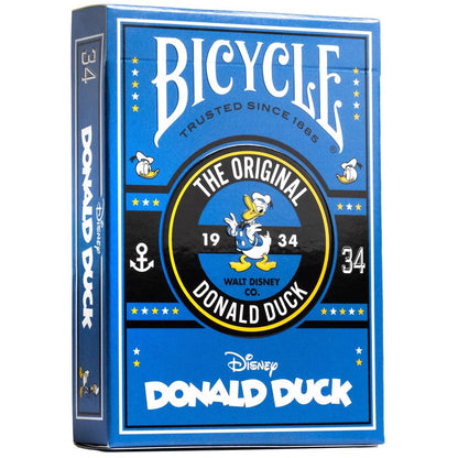 Bicycle - Disney (Donald Duck) Playing Cards - Mazzo di Carte da Collezione, Poker, Magia e Cardistry basato sul famoso film di Animzione Disney (Paperino)